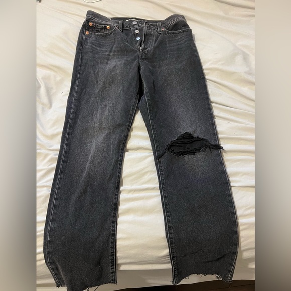 Levi high waisted jeans size 27 - Picture 1 of 3